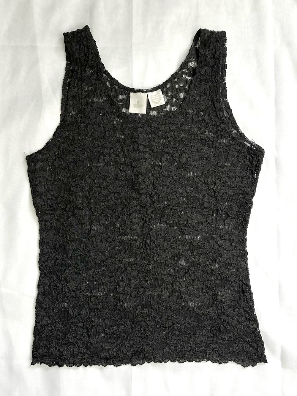 Victoria Secret Lace tank Vintage
